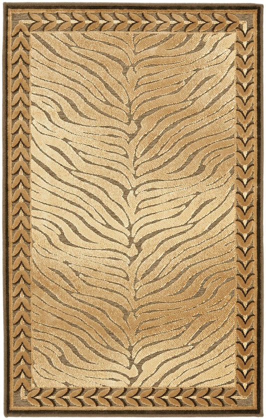 Safavieh Paradise par80-303 Brown Animal Prints /Images Area Rug