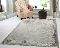 Dynamic Paradise 2401 Silver / Multi Shag Area Rug