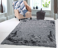 Dynamic Paradise 2401 Charcoal / Multi Shag Area Rug