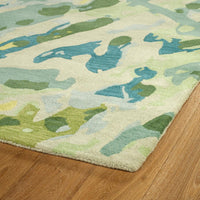 Kaleen Pastiche Pas01-78 Turquoise , Light Blue Area Rug