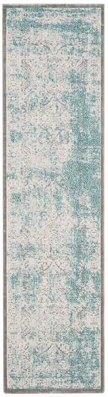 Safavieh Passion Pas401B Turquoise / Ivory Rugs.