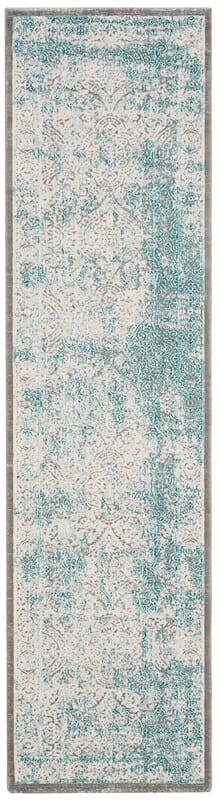 Safavieh Passion Pas401B Turquoise / Ivory Rugs.