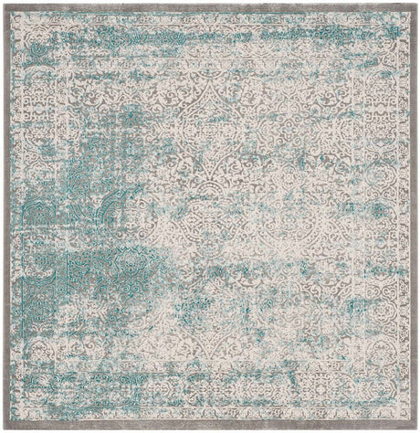 Safavieh Passion Pas401B Turquoise / Ivory Rugs.