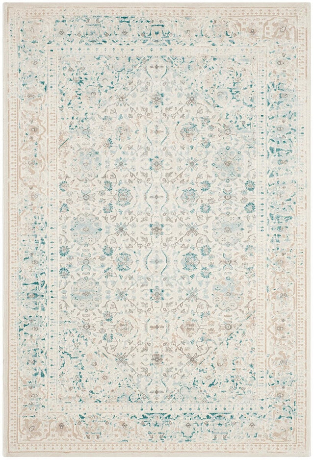 Safavieh Passion Pas405B Turquoise / Ivory Vintage / Distressed Area Rug