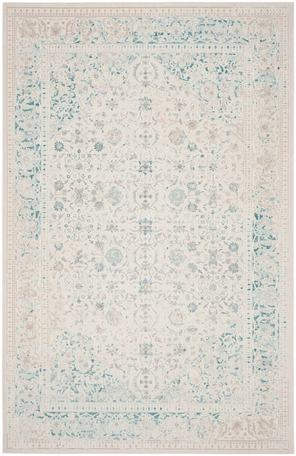 Safavieh Passion Pas405B Turquoise / Ivory Vintage / Distressed Area Rug