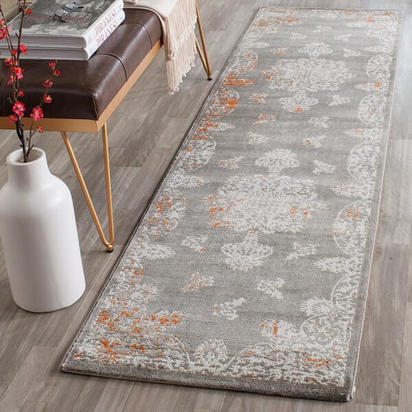 Safavieh Passion Pas406F Grey / Ivory Vintage / Distressed Area Rug