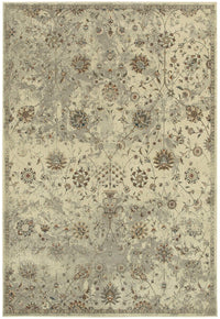 Oriental Weavers Sphinx Pasha 112W6 Beige / Grey Area Rug