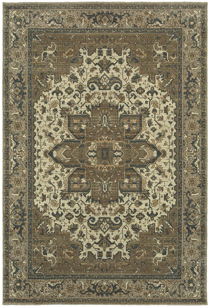 Oriental Weavers Sphinx Pasha 5991D Ivory / Grey Area Rug