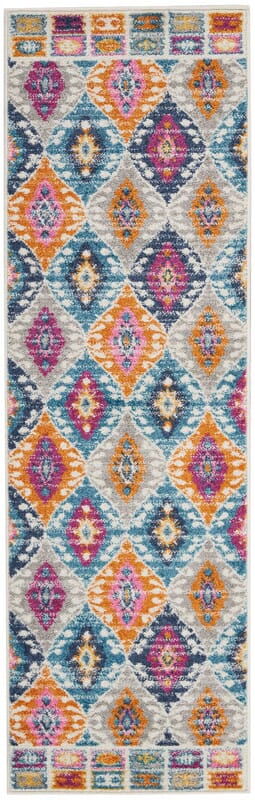 Nourison Passion Psn02 Multicolor Southwestern Area Rug