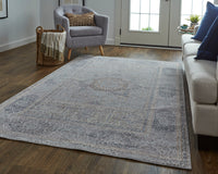 Feizy Francisco 39Fdf Gray/Ivory Area Rug