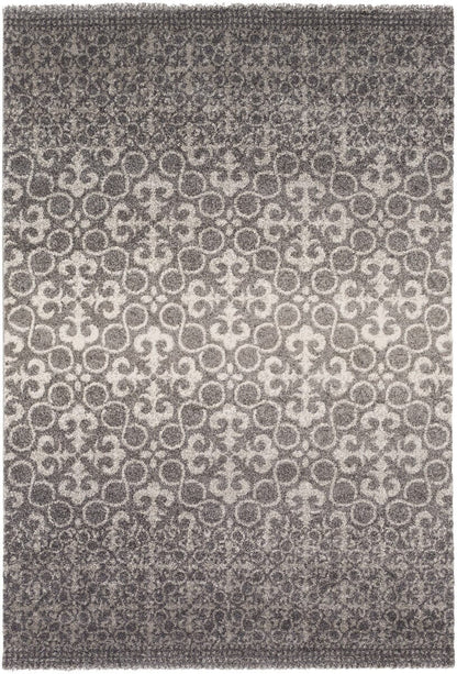 Surya Pembridge Pbg-1000 Light Gray / Ivory Damask Area Rug