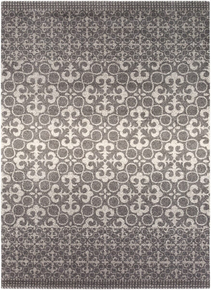 Surya Pembridge Pbg-1000 Light Gray / Ivory Damask Area Rug