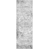 Nuloom Lorraine Maze Nlo1459A Gray Area Rug