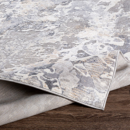 Surya Perception Pcp-2303 Taupe, Light Gray, Charcoal, White Area Rug