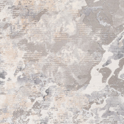 Surya Perception Pcp-2303 Taupe, Light Gray, Charcoal, White Area Rug