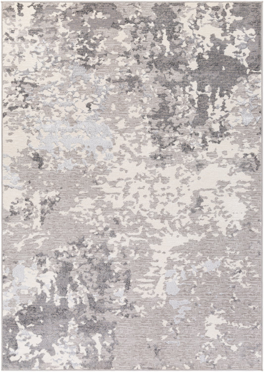 Surya Perception Pcp-2305 Taupe, Light Gray, Charcoal, White Area Rug