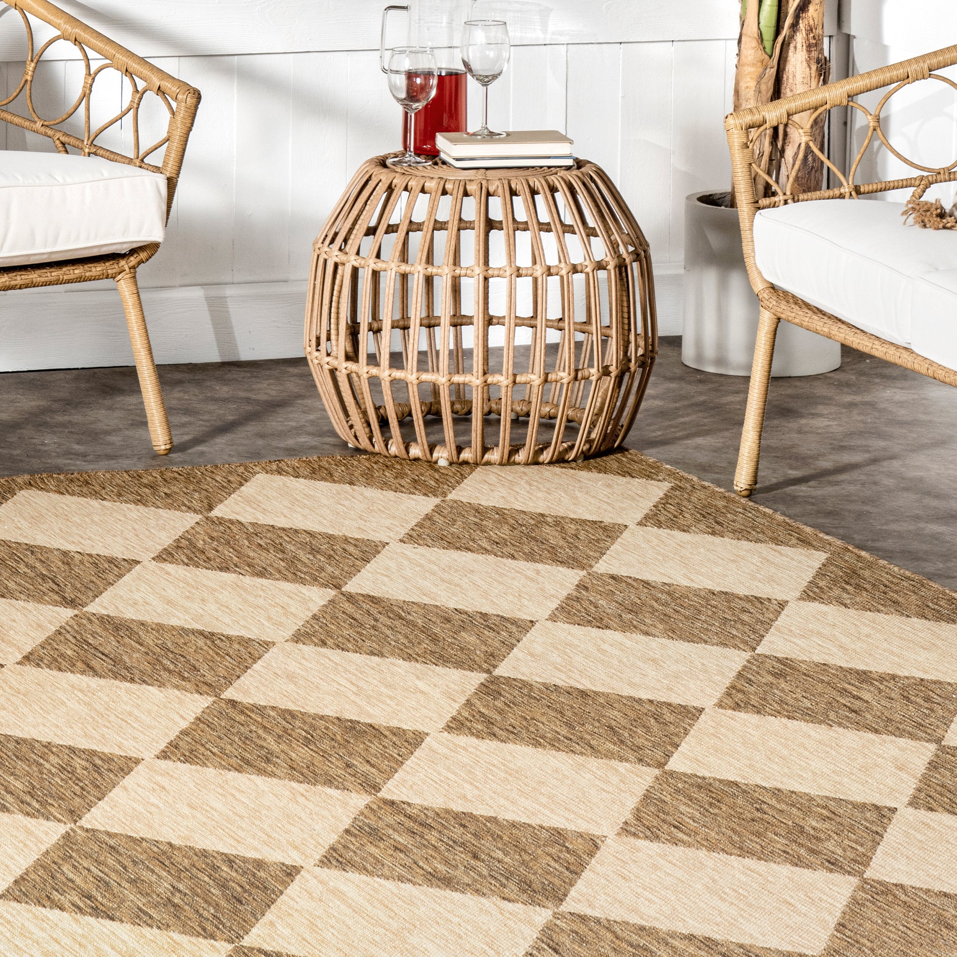 Nuloom Sabina Trellis Nsa1817A Beige Area Rug