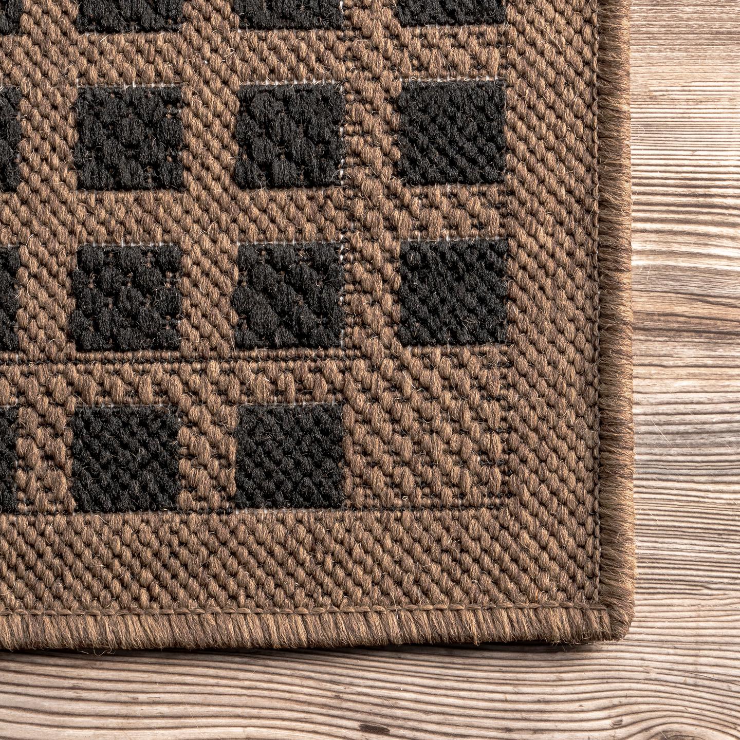 Nuloom Gigi Border Ngi2875A Brown Area Rug