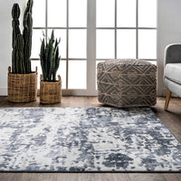 Nuloom Ginny Speckled Ngi2441A Blue Area Rug