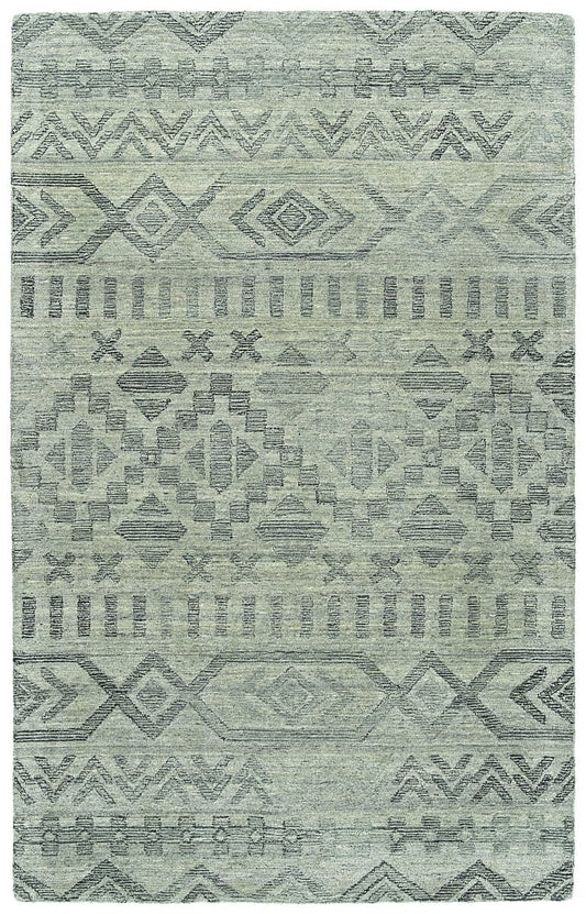 Kaleen Palladian Pdn04-77 Silver Moroccan Area Rug