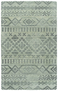 Kaleen Palladian Pdn04-77 Silver Moroccan Area Rug