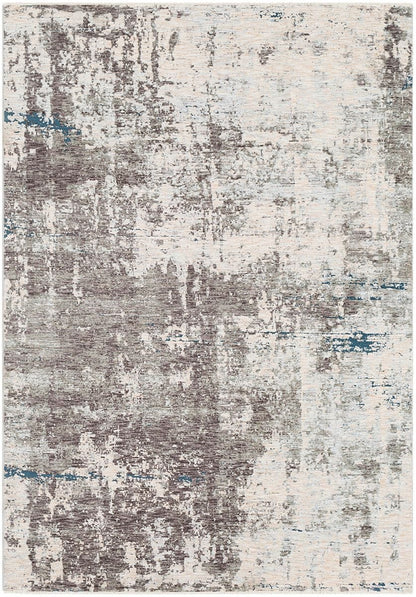 Surya Presidential Pdt-2301 Medium Gray, Charcoal, White Organic / Abstract Area Rug
