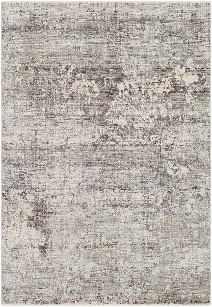 Surya Presidential Pdt-2303 Pale Blue, Medium Gray, Butter Organic / Abstract Area Rug