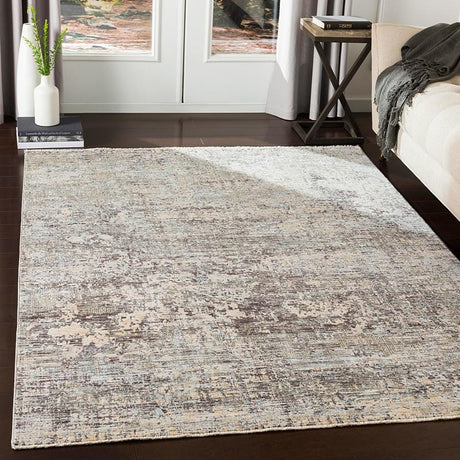 Surya Presidential Pdt-2303 Pale Blue, Medium Gray, Butter Rugs.