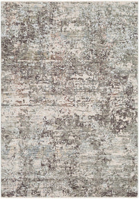 Surya Presidential Pdt-2304 Medium Gray, Charcoal, White Organic / Abstract Area Rug