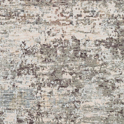 Surya Presidential Pdt-2304 Medium Gray, Charcoal, White Organic / Abstract Area Rug