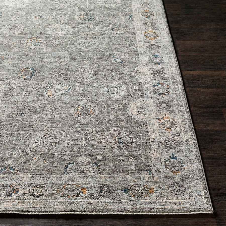 Surya Presidential Pdt-2307 Lime, Medium Gray, White, Butter Vintage / Distressed Area Rug
