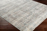 Surya Presidential Pdt-2308 Medium Gray, Charcoal, White Rugs.