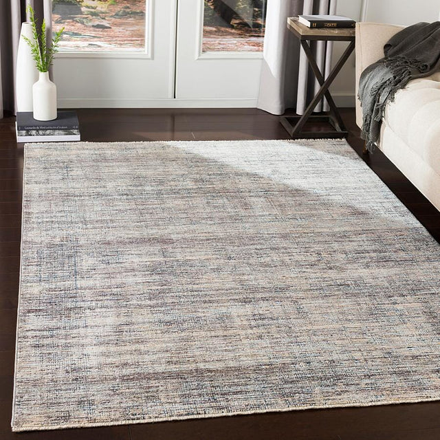 Surya Presidential Pdt-2308 Medium Gray, Charcoal, White Rugs.