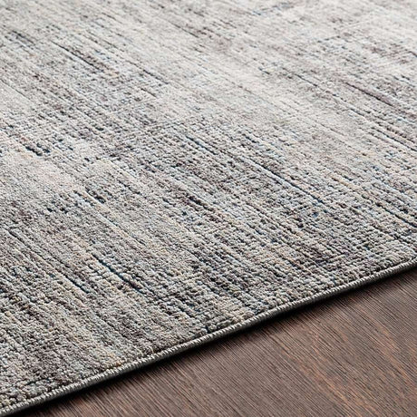 Surya Presidential Pdt-2308 Medium Gray, Charcoal, White Rugs.