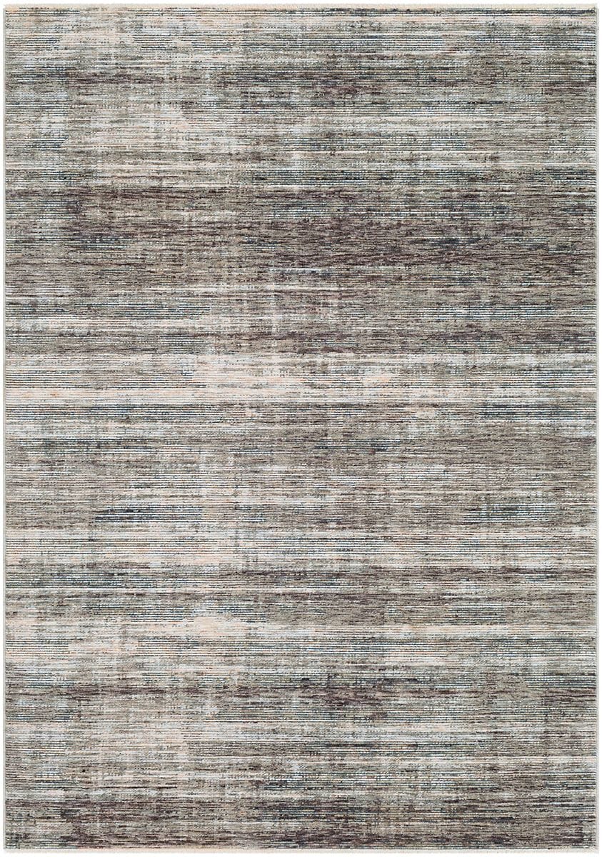 Surya Presidential Pdt-2309 Medium Gray, Charcoal, White Area Rug