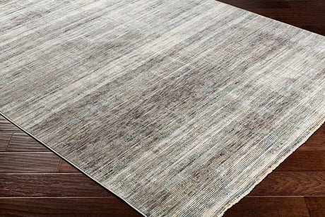 Surya Presidential Pdt-2309 Medium Gray, Charcoal, White Rugs.