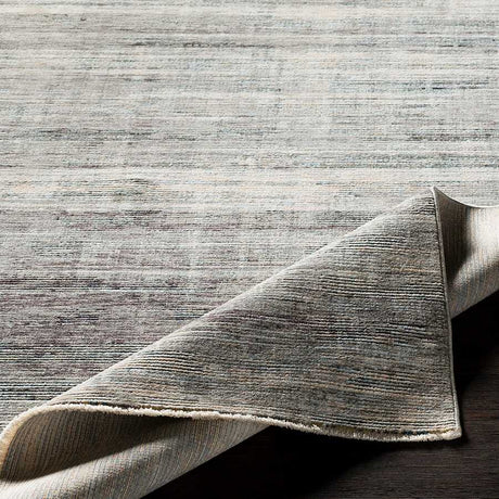 Surya Presidential Pdt-2309 Medium Gray, Charcoal, White Rugs.