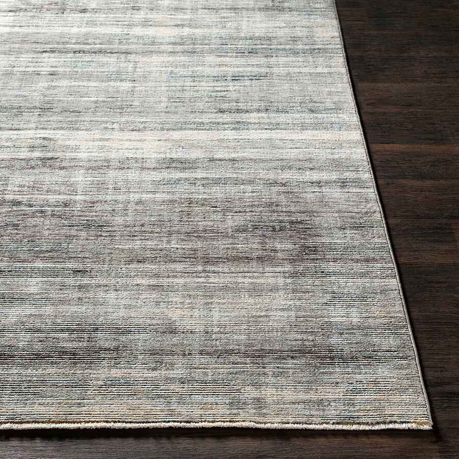 Surya Presidential Pdt-2309 Medium Gray, Charcoal, White Area Rug