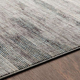 Surya Presidential Pdt-2309 Medium Gray, Charcoal, White Rugs.