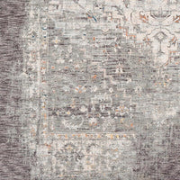 Surya Presidential Pdt-2311 Medium Gray, Charcoal, White Vintage / Distressed Area Rug