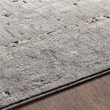 Surya Presidential Pdt-2311 Medium Gray, Charcoal, White Rugs.