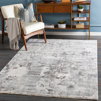 Surya Presidential Pdt-2314 Pale Blue, Dark Green, Bright Blue, Medium Gray Area Rug