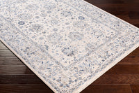 Surya Presidential Pdt-2325 Dark Blue, Denim, Pale Blue, Charcoal Area Rug