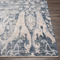 Surya Presidential Pdt-2328 Dark Blue, Denim, Pale Blue, Beige Area Rug