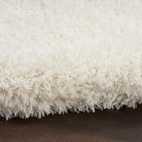 Nourison Lush Shag Lss01 Ivory Area Rug