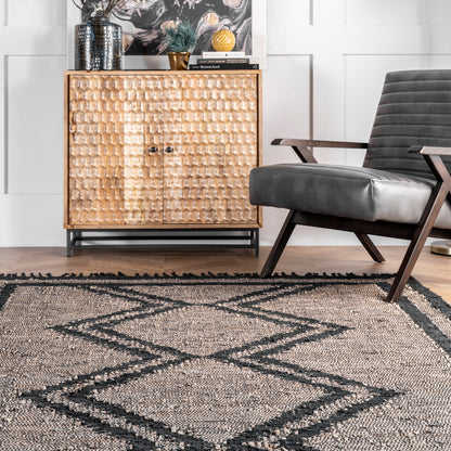 Nuloom Sloane Leather Nsl3293A Natural Area Rug