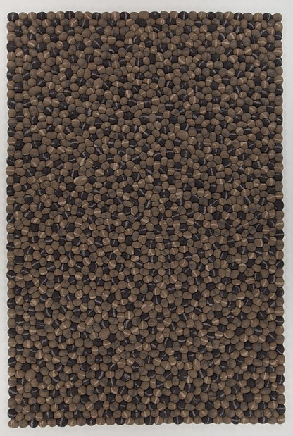 Chandra Pebbles Peb-46701 Brown / Grey Area Rug