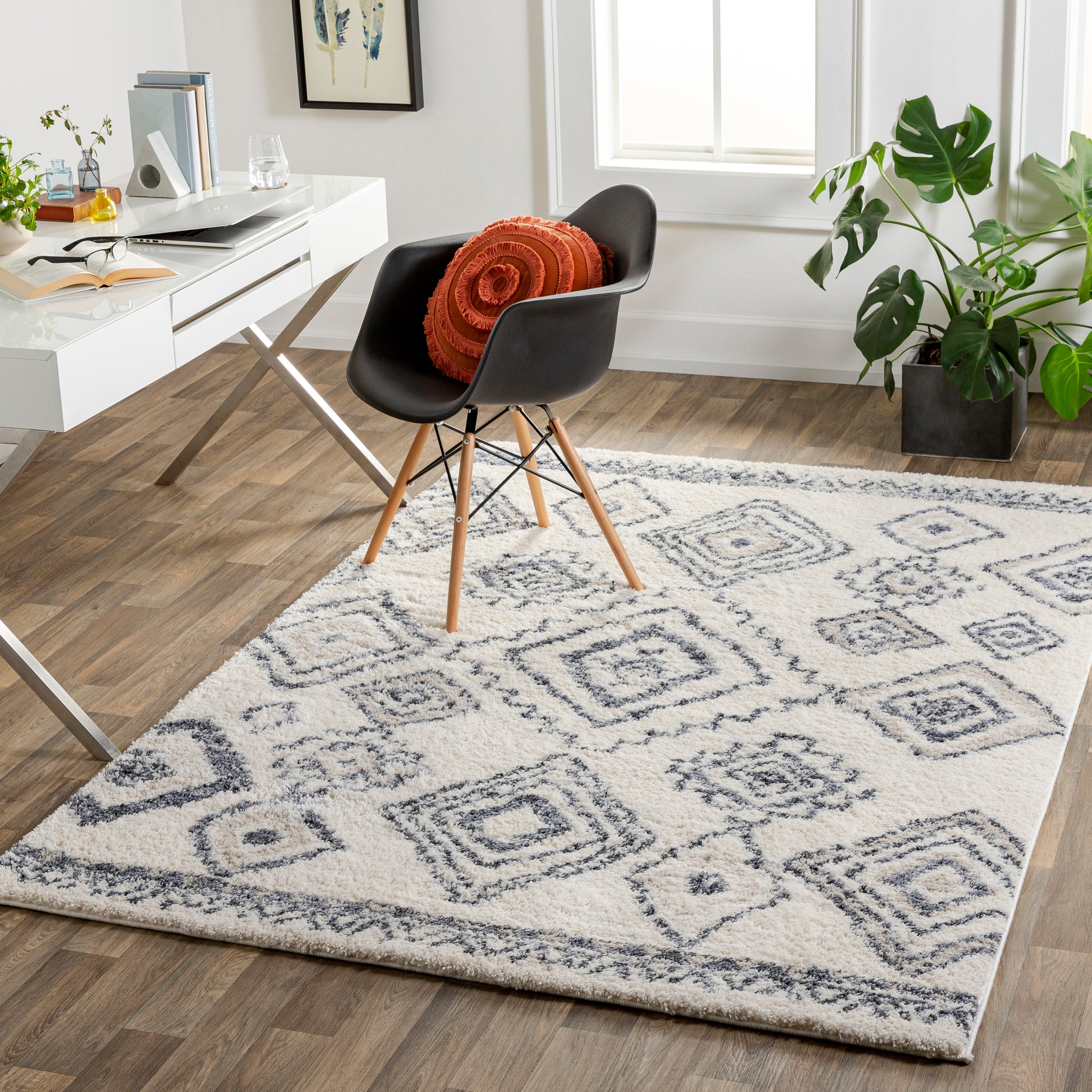 Surya Puffy Shag Pfy-2302 Beige Area Rug