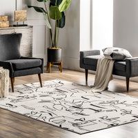 Nuloom Mirabella Art Nmi1727A Beige Area Rug