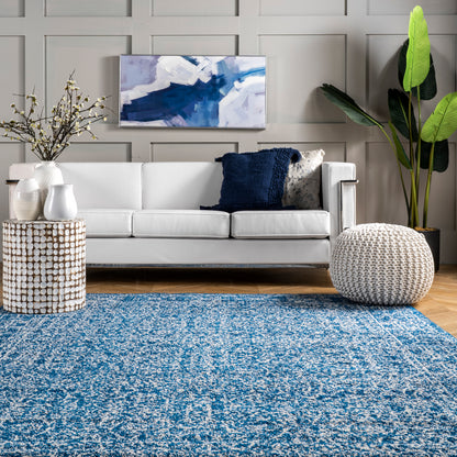 Nuloom Vintage Waddell Nvi3128B Dark Blue Area Rug